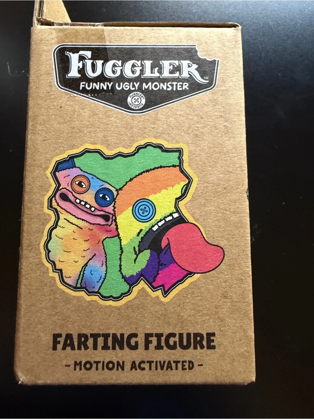 Fuggler Farting Flocked Oogah Boogah Rainbow Motion Activated Figure Series 2